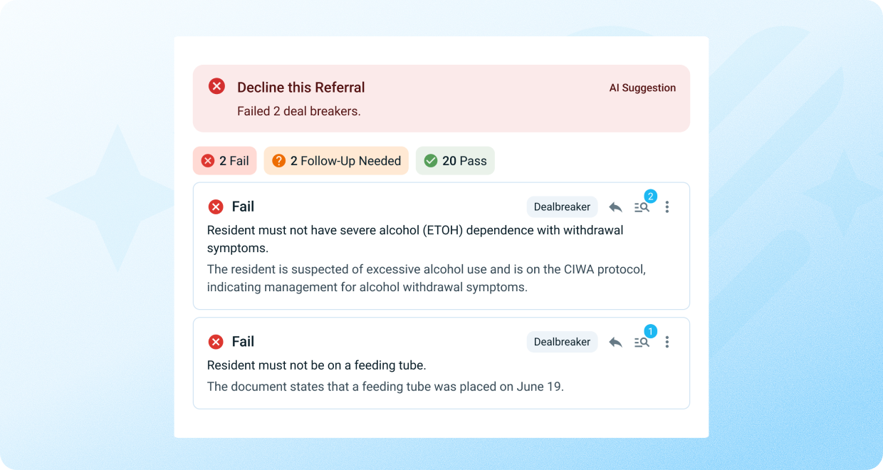 Customize your admissions criteria